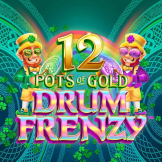 Λογότυπο 12 Pots of Gold Drum Frenzy
