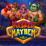 Λογότυπο Masked Mayhem