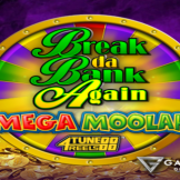 Λογότυπο Break Da Bank Again Mega Moolah 4Tune Reels