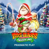 Big Bass Christmas Frozen Lake logo