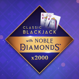 Λογότυπο Classic Blackjack with Noble Diamonds