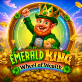 Λογότυπο Emerald King Wheel of Wealth