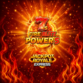 Λογότυπο 7s Fire Blitz Power 5 Jackpot Royale Express
