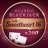 Λογότυπο Classic Blackjack with Sweetheart 16