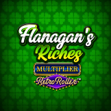 Λογότυπο Flanagans Riches Multiplier Retro Roller