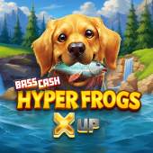 Λογότυπο Bass Cash Hyper Frogs X UP