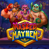 Λογότυπο Masked Mayhem