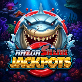Λογότυπο Razor Shark Jackpots