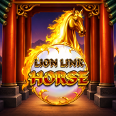 Λογότυπο Lion Link Horse