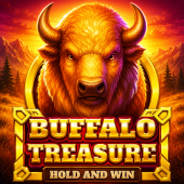 Λογότυπο Buffalo Treasure Hold and Win