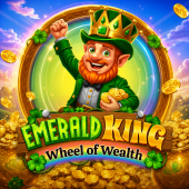 Λογότυπο Emerald King Wheel of Wealth