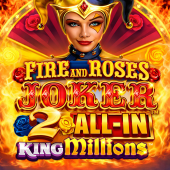 Λογότυπο Fire and Roses Joker 2 All-In King Millions