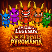 Λογότυπο Amazing Legends Lucky Devils Pyromania