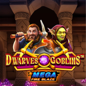 Λογότυπο Mega Fire Blaze Dwarves And Goblins