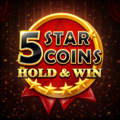 Λογότυπο 5 Star Coins Hold and Win