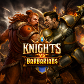 Λογότυπο Knights vs Barbarians