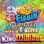 Λογότυπο Fishin Pots of Gold Gold Blitz King Millions