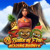 Λογότυπο 8 Balls of Fire Blazing Bounty