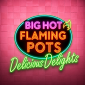 Λογότυπο Big Hot Flaming Pots Delicious Delights