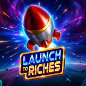 Λογότυπο Launch to Riches