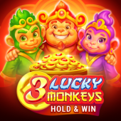Λογότυπο 3 Lucky Monkeys Hold & Win