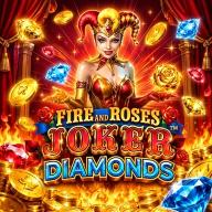 Λογότυπο Fire and Roses Joker Diamonds