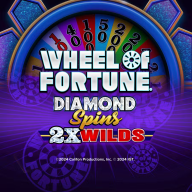 Λογότυπο Wheel Of Fortune Diamond Spins 2x Wilds