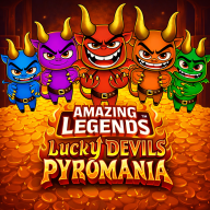 Λογότυπο Amazing Legends Lucky Devils Pyromania