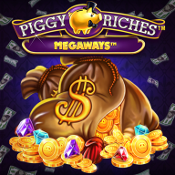 Λογότυπο Piggy Riches Megaways