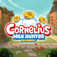Λογότυπο Cornelius Milk Hunter Megaways