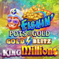 Λογότυπο Fishin Pots of Gold Gold Blitz King Millions