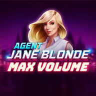 Λογότυπο Agent Jane Blonde Max Volume