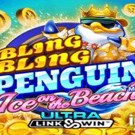 Λογότυπο Bling Bling Penguin: Ice On The Beach
