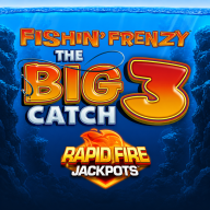 Λογότυπο Fishin Frenzy The Big Catch 3 Rapid Fire Jackpots