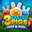Λογότυπο 3 Easter Pigs Hop and Win