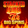Λογότυπο Stacked Fire 7s Big Spins
