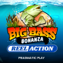 Λογότυπο Big Bass Bonanza Reel Action