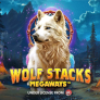 Λογότυπο Wolf Stacks Megaways