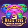 Λογότυπο 3 Magic Pots: Bigger Bonus