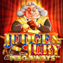 Λογότυπο Judge and Jury Megaways