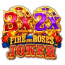 Λογότυπο 3x 2x Fire and Roses Joker