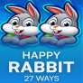 Λογότυπο Happy Rabbit: 27 Ways
