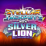 Λογότυπο Stellar Jackpots with Silver Lion