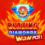 Λογότυπο 9 Blazing Diamonds Wowpot