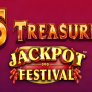 Λογότυπο 5 Treasures Jackpot Festival