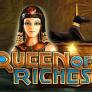 Λογότυπο Queen of Riches MEGAWAYS