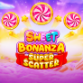 Λογότυπο Sweet Bonanza Super Scatter