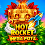 Λογότυπο Hot Rocket Mega Potz