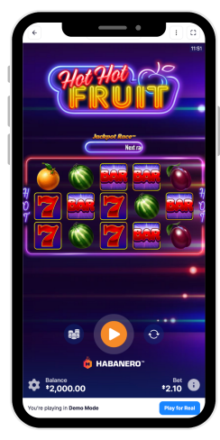 Hot Hot Fruit Screen